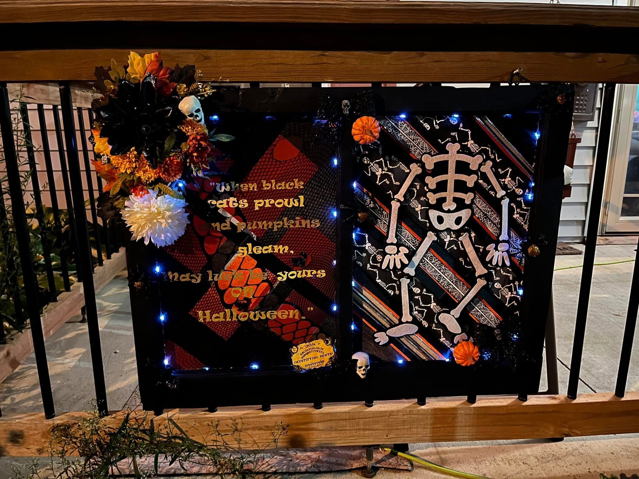 Front Porch/Entryway Light-up Statement Decor