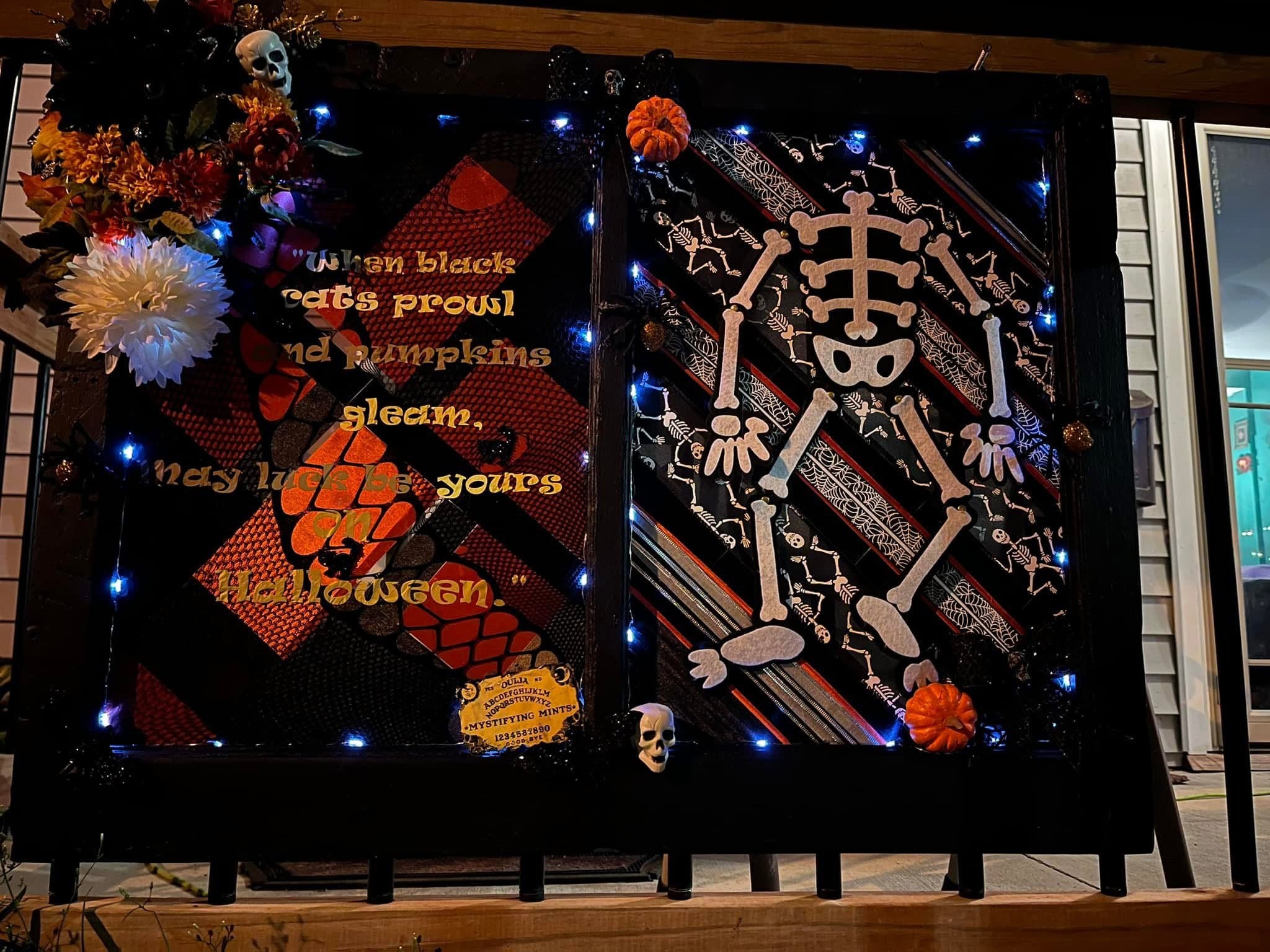 Front Porch/Entryway Light-up Statement Decor