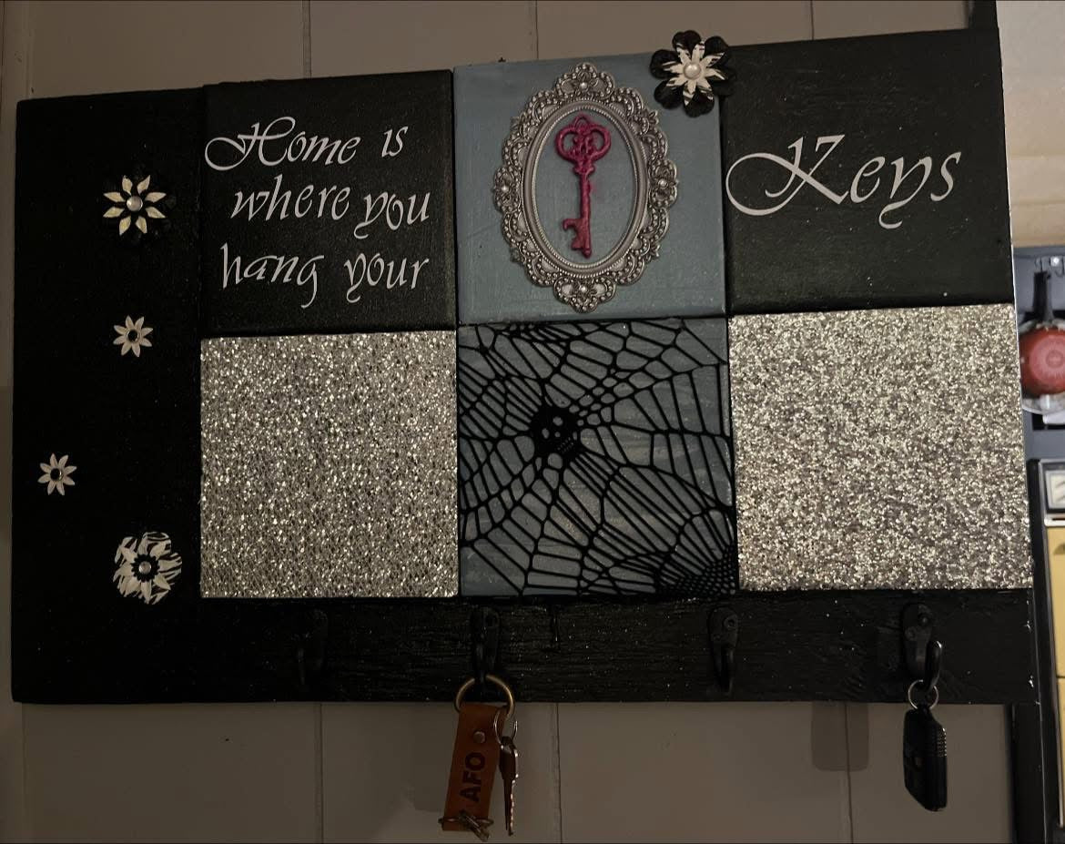 Home is Where You Hang Your Keys-Decorative Key Holder Wall Rack